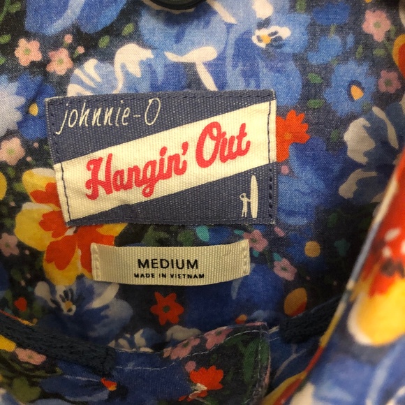 Johnnie O Hangin’ Out Floral Button Up Shirt - Barren Oceanside. - Picture 7 of 16